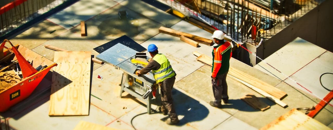 Leo Enterprises crew laying a concrete floor slab on a civil construction site